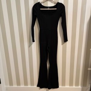 NWOT Ribbed Long Sleeve Jumpsuit